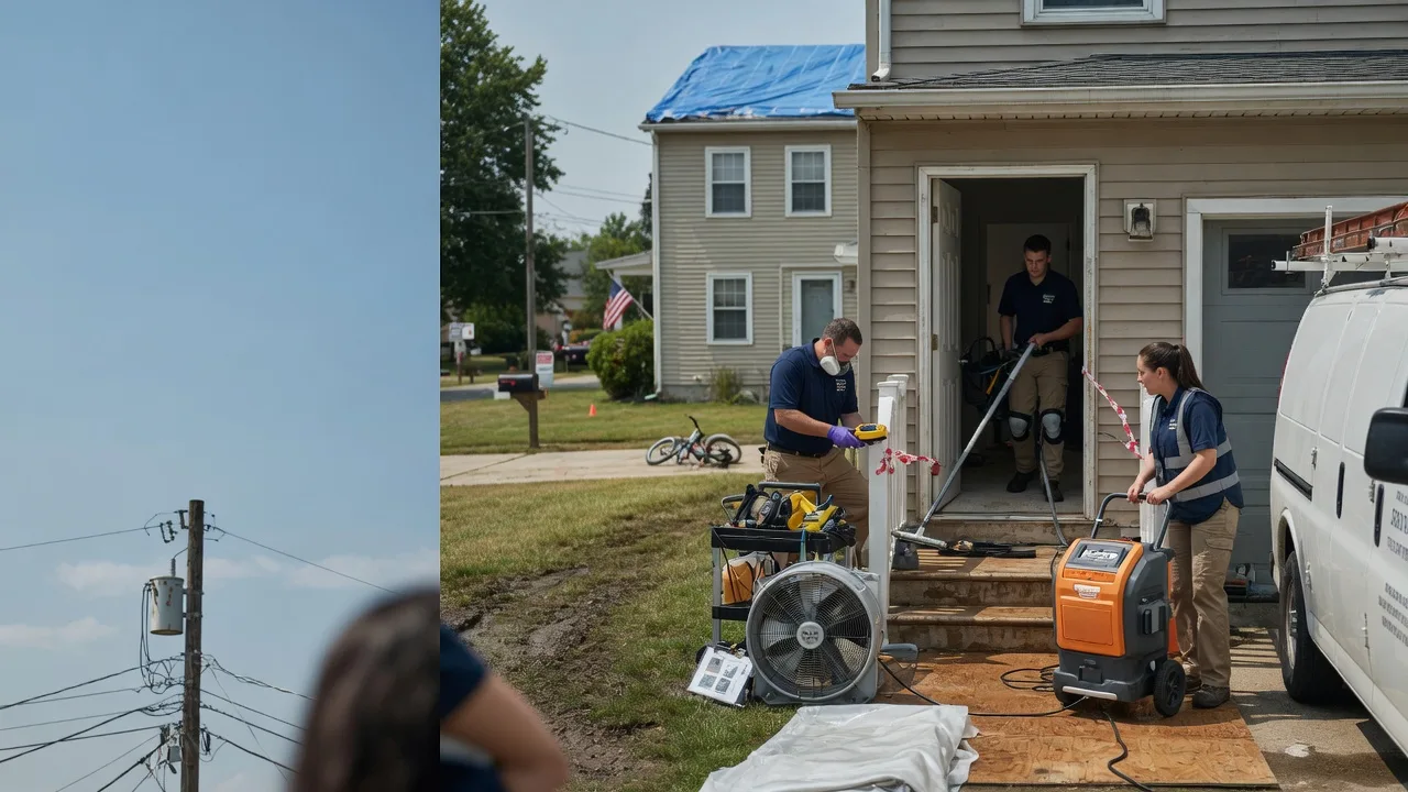 Water Damage Repair in Branchland, WV near me